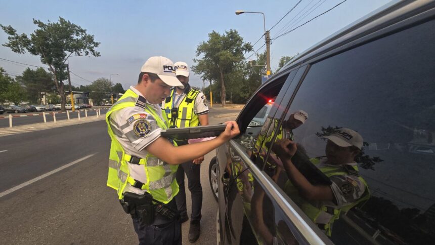 HAOS pe șosele în Năvodari, Mangalia și Constanța! Poliția a prins șoferi în stare de ebrietate sau fără permis! 1 jale in trafic in navodari mangalia si municipiul constanta soferi beti sau cu permisul suspendat opriti de politisti 68ee2eab140ff