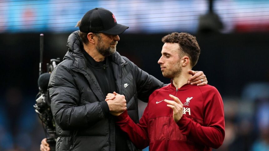 Jurgen Klopp analizează evoluția lui Liverpool: „Se confruntă zilnic cu provocările întâlnite de Jota. Nu este o justificare, ci o realitate” 1 jurgen klopp despre forma lui liverpool ei trec in fiecare zi pe unde trecea si jota nu e o scuza este o situatie 68f7304243799