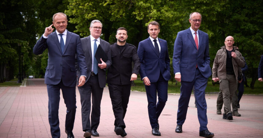 Întâlnire discretă a liderilor Coaliției Voinței pentru sprijinirea Ucrainei 1 liderii coalitiei vointei se reunesc intr o sedinta secreta pentru a ajuta ucraina 6904a7190a6c5