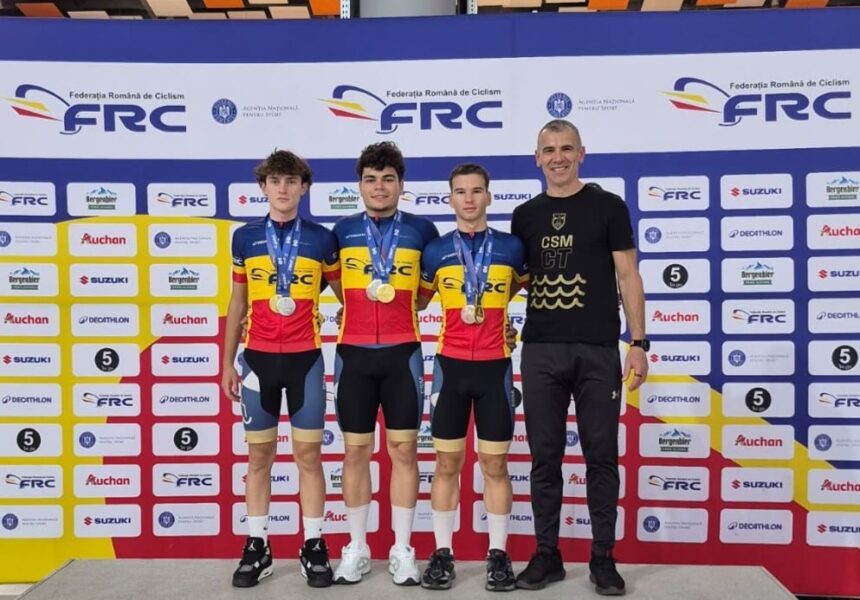 Strălucirea medalilor: Cicliștii de la CSM Constanța cuceresc aurul și argintul la Campionatul Național de Velodrom! 1 medalii de aur si argint pentru ciclistii de la csm constanta la campionatul national de velodrom 6903be4914f70