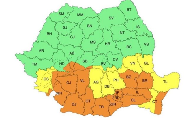 Avertizare meteorologică: Vânturi puternice lovesc Dobrogea! 1 mesaj nou de vreme severa in dobrogea vantul va avea intensificari puternice 68dcf98bdd194