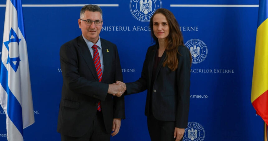 Oana Țoiu, discuție cu șeful diplomației israeliene: „Multe familii au îndurat suferințe uriașe” 1 oana toiu intalnire cu ministrul israelian de externe sefa diplomatiei romane prea multe familii au suferit enorm 690111c595c8f