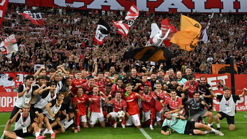 OFICIAL Dinamo, lider în inima suporterilor! FCSB rămâne fără loc pe podium! 1 oficial dinamo locul 1 la numarul de fani rivala fcsb nu se afla nici macar pe podium 68f8935670597