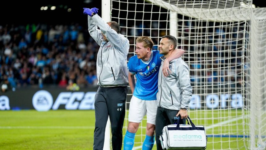 OFICIAL: Napoli dezvăluie perioada de absență a lui Kevin de Bruyne: „Păcat! Se adaptase perfect!” 1 oficial napoli a anuntat cat va lipsi kevin de bruyne pacat se acomodase bine 6901caaa84be0