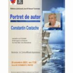 „Întâlnire cu Cuvintele”: Constantin Costache, romancierul, la Biblioteca Județeană „Ioan N. Roman” din Constanța 3 portret de autor romancierul constantin costache la biblioteca judeteana ioan n roman constanta 690058fa5b57b