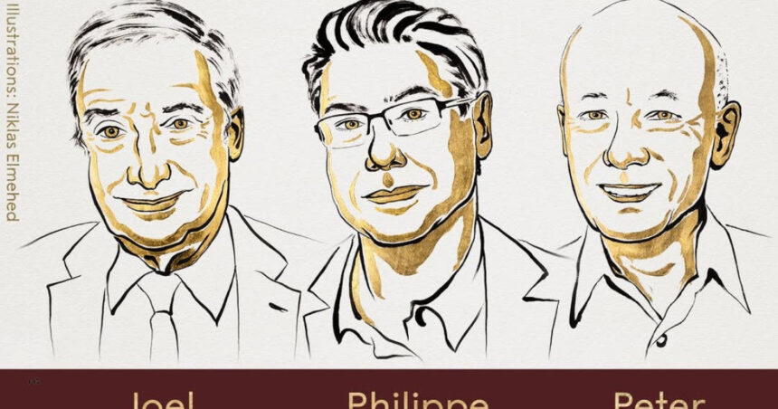 Nobelul pentru Economie onorează contribuțiile lui Joel Mokyr, Philippe Aghion și Peter Howitt 1 premiul nobel pentru economie atribuit lui joel mokyr philippe aghion si peter howitt 68ecec28ad42a