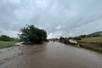 risc crescut de viituri pe dn 22f in zona localitatii horia judetul tulcea pompierii sunt in alerta 68e56bcc95634