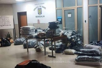 sute de articole vestimentare contrafacute confiscate de politistii de frontiera la mangalia 68ff8d1dae3f2