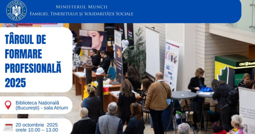 București găzduiește un Târg Special de Formare la Biblioteca Națională: Cine poate beneficia de această oportunitate? 1 targ de oferte de formare organizat in bucuresti la biblioteca nationala cui este dedicat evenimentul 68f5d5c836136
