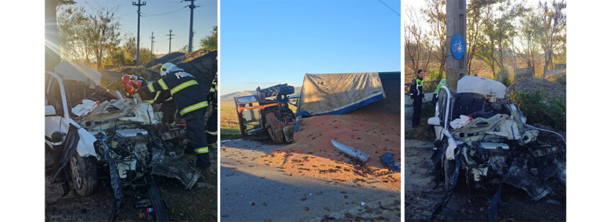 DOLIU în Tulcea: Un bărbat de 58 de ani și-a pierdut viața într-un accident tragic cu un tractor 1 tragedie in judetul tulcea un sofer de 58 de ani a murit dupa ce a intrat frontal cu masina intr un tractor 68fc6fcd63717