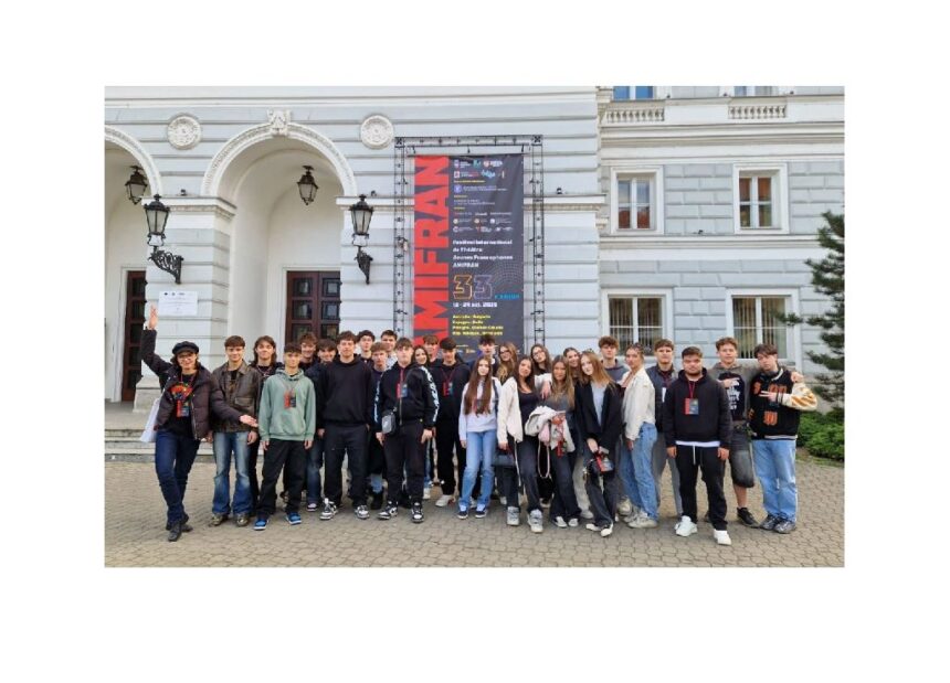 Liceul Teoretic Ovidius din Constanța își face simțită prezența la Festivalul Internațional de Teatru Tânăr Francofon AMIFRAN 2025 cu trupa Amphithéâtre! 1 trupa amphitheatre a liceului teoretic ovidius din constanta la festivalul international de teatru tanar francofon amifran 2025 69039e79a5a1d