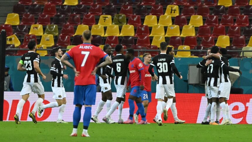 Umilință pe gazon și o lovitură dură la buget! FCSB, sancționată drastic după confruntarea cu Young Boys 1 umilinta pe teren gaura in buget fcsb amenda usturatoare dupa meciul cu young boys 68df71e5844e1