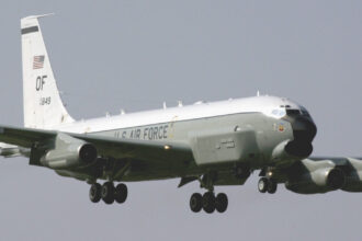 un avion american de spionaj a fost zarit deasupra regiunii ruse kaliningrad de unde a decolat aparatul rc 135u 68e73593ed017