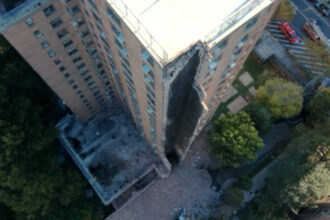 un bloc de locuinte din new york s a prabusit partial autoritatile investigheaza cauzele care au dus la incident 68dd3d612f589