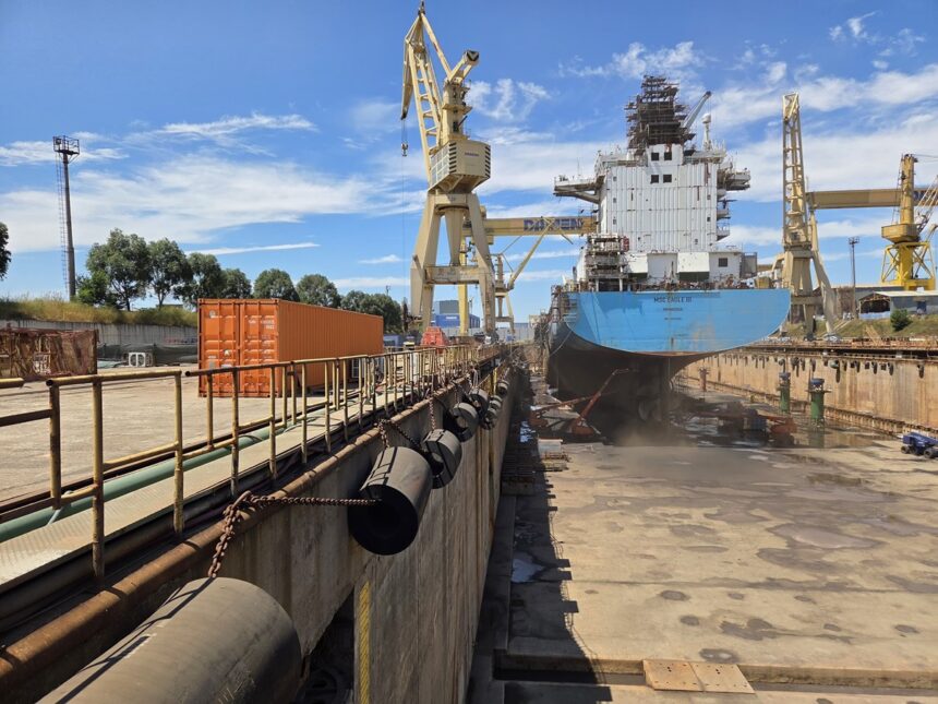Destinul Șantierului Naval Mangalia: Bunurile Damen Shipyards Mangalia SA, în fața judecătorilor! Ce se ascunde în spatele acestei dispute? 1 vanzarea de bunuri ale companiei damen shipyards mangalia sa pe care functioneaza santierul naval mangalia pe masa curtii de apel despre ce este vorba 68e5d5711aa95