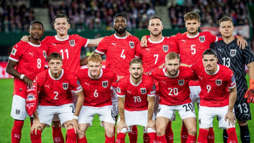 Austria, fotbal de spectacol înaintea duelului cu România! Toți jucătorii de bază au adus contribuții decisive în victoria de 10-0 împotriva San Marino! 1 video austria fotbal total inaintea meciului cu romania toti titularii au contribuit cu gol sau pasa de gol in 10 0 cu san marino 68e8bdf245651