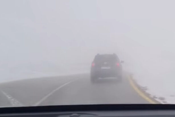 video inca un sector din transalpina se inchide din cauza ninsorilor si a viscolului anuntul cnair 68f0e0a41d767