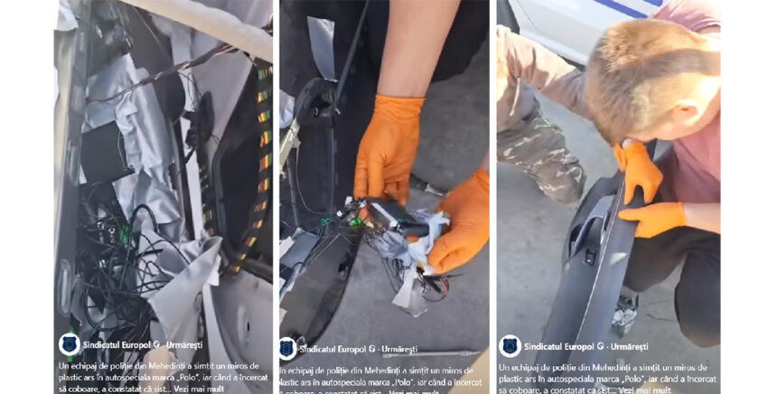 Povestea șocantă a autospecialei de poliție: aproape de a se transforma în flăcări din cauza echipamentului defectuos. Reacții furtunoase pe rețelele sociale! 1 video incredibil autospeciala de politie la un pas sa ia foc din cauza aparaturii de filaj prost montate val de reactii pe retelele de socializare 68ee7533abb3d