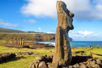 video misterul statuilor moai de pe insula pastelui dezvaluit cum au fost mutate capetele uriase de piatra 68f3e988a105d
