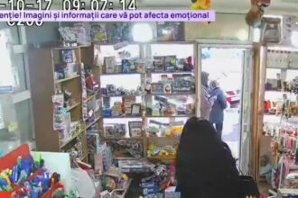 video momentul exploziei dintr un bloc din rahova surprins intr un magazin de camerele de supraveghere 68f2161faba02