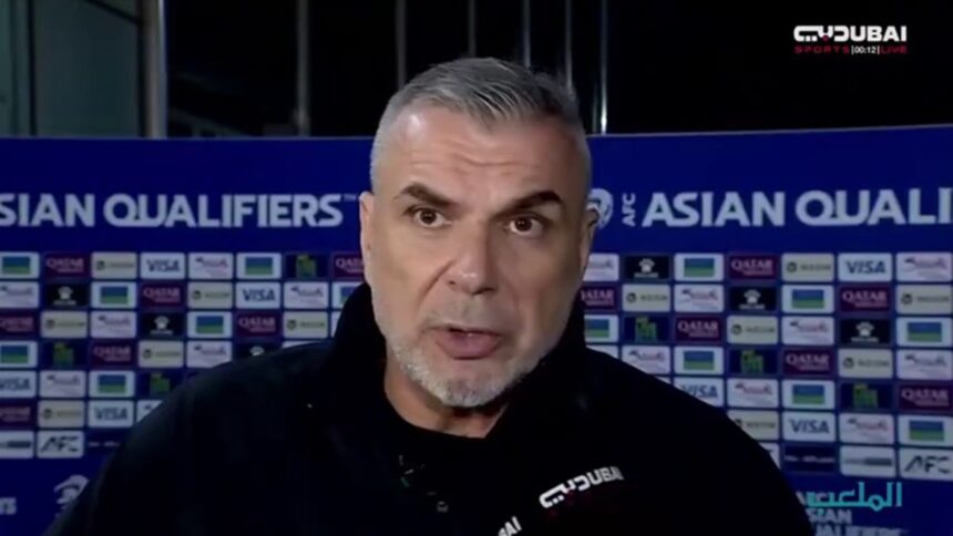 Olăroiu, frustrat după eliminarea de la calificările pentru Mondial: "Greșelile de acest gen îngreunează totul" Ce perspective are EAU? 1 video olaroiu nervos dupa ce a ratat calificarea directa la mondial cand faci asemenea greseli e greu ce urmeaza pentru eau 68ef35ccd02f1