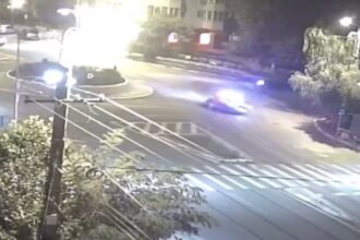 video urmarire ca in filme pe strazile constantei sofer fugar oprit dupa ce a provocat un accident 68eb5266993aa