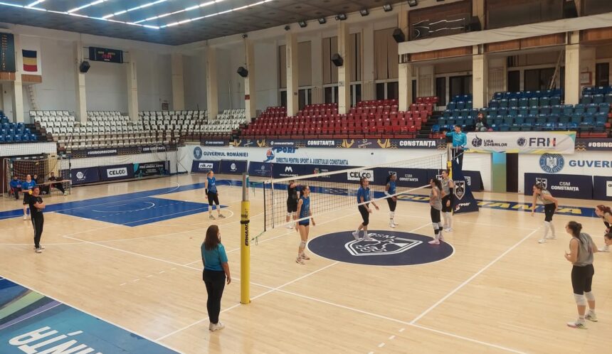Voleibalistele CSM Constanța își măsoară forțele cu Rapid în Arena Sporturilor 1 voleibalistele de la csm constanta se testeaza cu rapid in sala sporturilor 68e0fedfc8e89