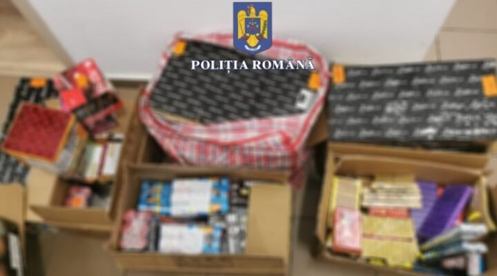 300 de kilograme de materiale pirotehnice si un autoturism au fost confiscate de politistii constanteni 691da8219d0f2