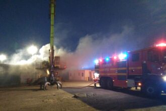 alerta in portul constanta a luat foc o instalatie din dana 80 in terminalul comvex 691ce3485403e