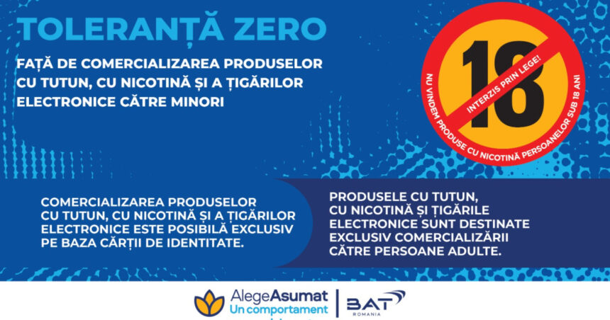 bat romania lanseaza luna aceasta campania anuala toleranta zero fata de comercializarea produselor din tutun si nicotina catre minori 691b294c8bd42