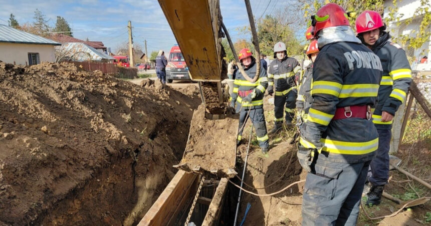 doi oameni care sapau un sant in prahova au fost prinsi la 5 metri sub pamant barbatii au murit in ciuda eforturilor salvatorilor 6914e29c9a4fa
