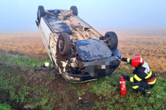 echipajele medicale in alerta un autoturism s a rasturnat intre topalu si tichilesti 690846460f697