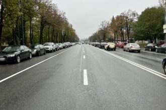 foto banda unica pentru autobuze prinde contur pe bulevardul lapusneanu societatea confort urban monteaza separatori de trafic 690ddd25f3072