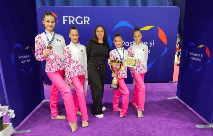 foto cs victoria cumpana printre cele mai bune cluburi din tara la gimnastica ritmica patru medalii obtinute la cupa romaniei 2025 6907b62503800
