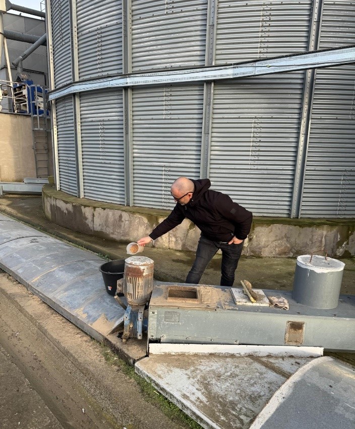 foto inspectorii dsvsa constanta verifica graul din silozuri pentru reziduuri de pesticide 691c5323e497b