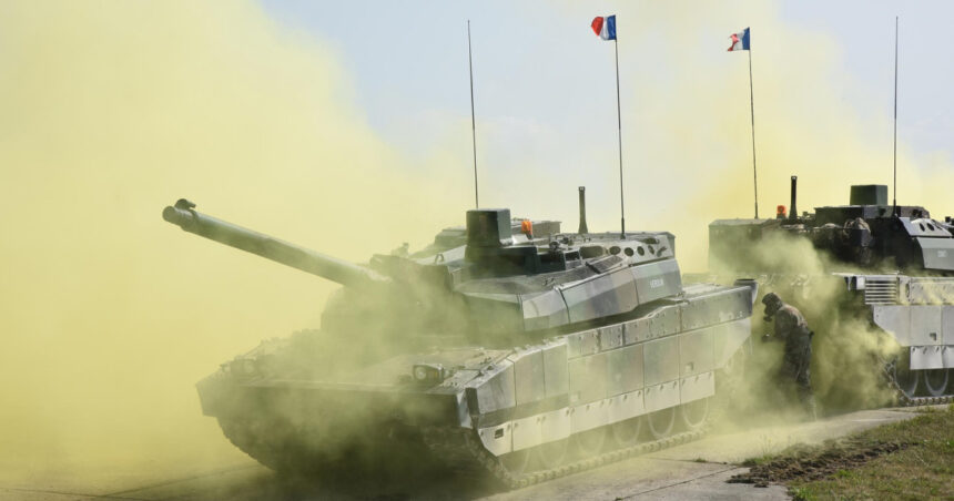 franta este in alerta aeriana dupa ce o drona a survolat un convoi de tancuri leclerc 691602e0f0957