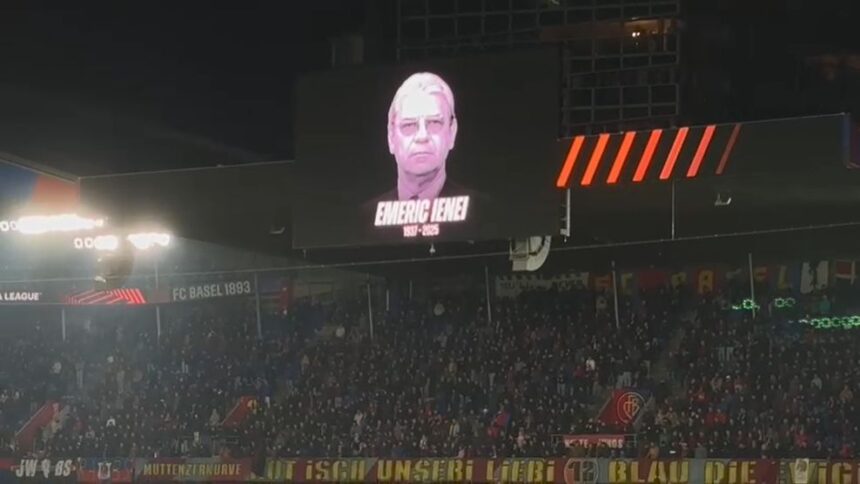 galerie foto imagini emotionante cu momentul de reculegere in onoarea lui emeric ienei inainte de basel fcsb 690ce2f233f5f