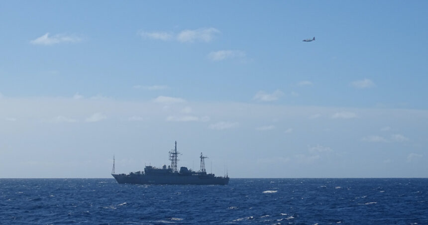 garda de coasta a sua a reactionat in fata unei nave militare rusesti in apropierea apelor sale teritoriale 6916d5dcb69c0