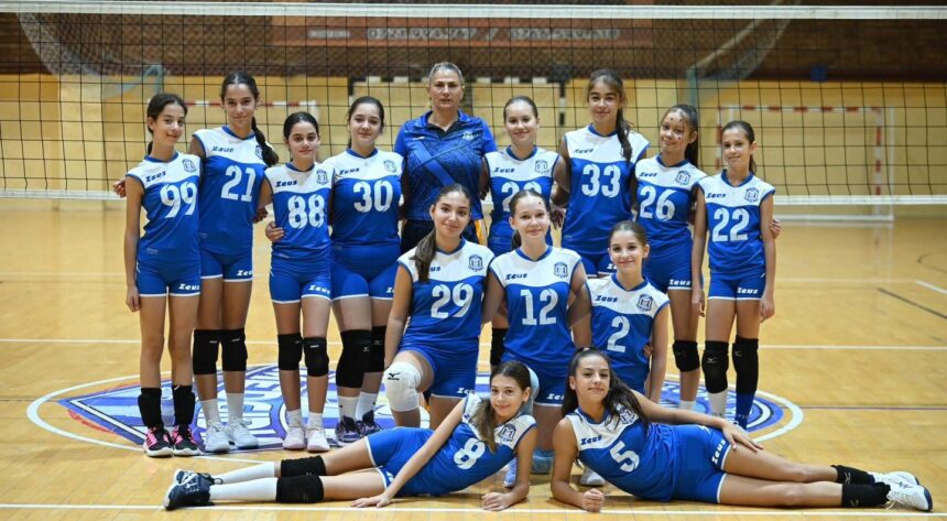 junioarele under13 de la cs medgidia pregatite pentru turneul de volei din 28 noiembrie 6927372105bc8