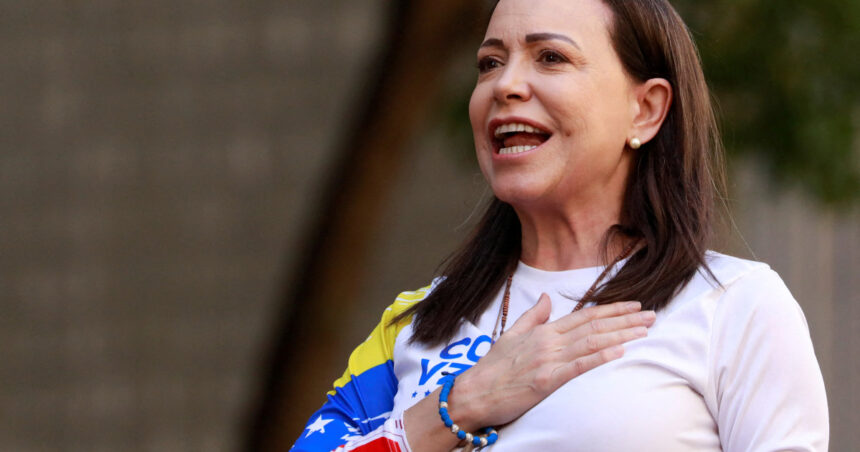 maria corina machado va fi considerata fugara daca paraseste venezuela pentru a ridica premiul nobel pentru pace de la oslo 692009534b263