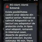 news alert mesaj ro alert pentru locuitorii din galati tulcea si vrancea mapn anunta ca au fost ridicate de la sol patru avioane militare 692559f0a7dca