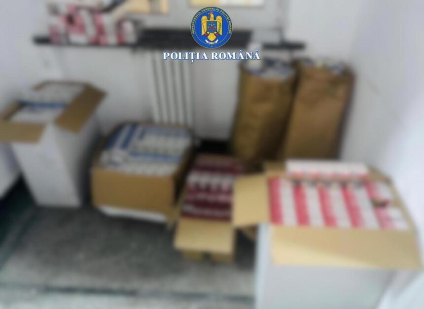 perchezitii intr un dosar penal de contrabanda politistii au gasit intr o masina 7 baxuri de tigari de contrabanda introduse ilegal in tara 6919e40686c49