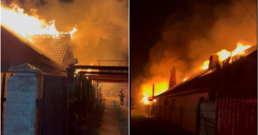 pericol de explozie in prahova o casa cu mai multe butelii a fost cuprinsa de flacari 69065e981eae2