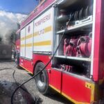 pompierii din mangalia in alerta din cauza unui incendiu de deseuri menajere 6919907e16695