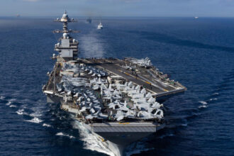 portavionul uss gerald r ford se apropie de venezuela cea mai mare prezenta militara americana in regiune de la invazia panama 1989 6913a9a855b5f