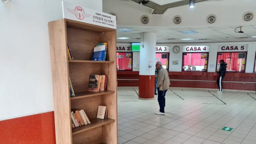 proiectul biblioteca din gara citeste cu cfr continua in constanta au fost aduse noi volume 6913e70d85692