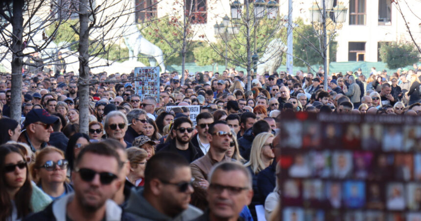 protest in macedonia de nord mii de oameni cer dreptate pentru cele 63 de victime ale incendiului dintr o discoteca 6918c91433aa6