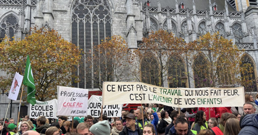 trei zile de greve in belgia zboruri anulate si scoli inchise anuntate de sindicatele care se confrunta cu premierul bart de wever 692404d97ee0f