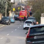 un autoturism a lovit o teava de gaze pe strada soarelui din constanta interventie in forta a pompierilor 691c105b5772c