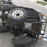 un barbat a intrat cu atv ul intr un stalp din localitatea biruinta judetul constanta 69233ee041f61